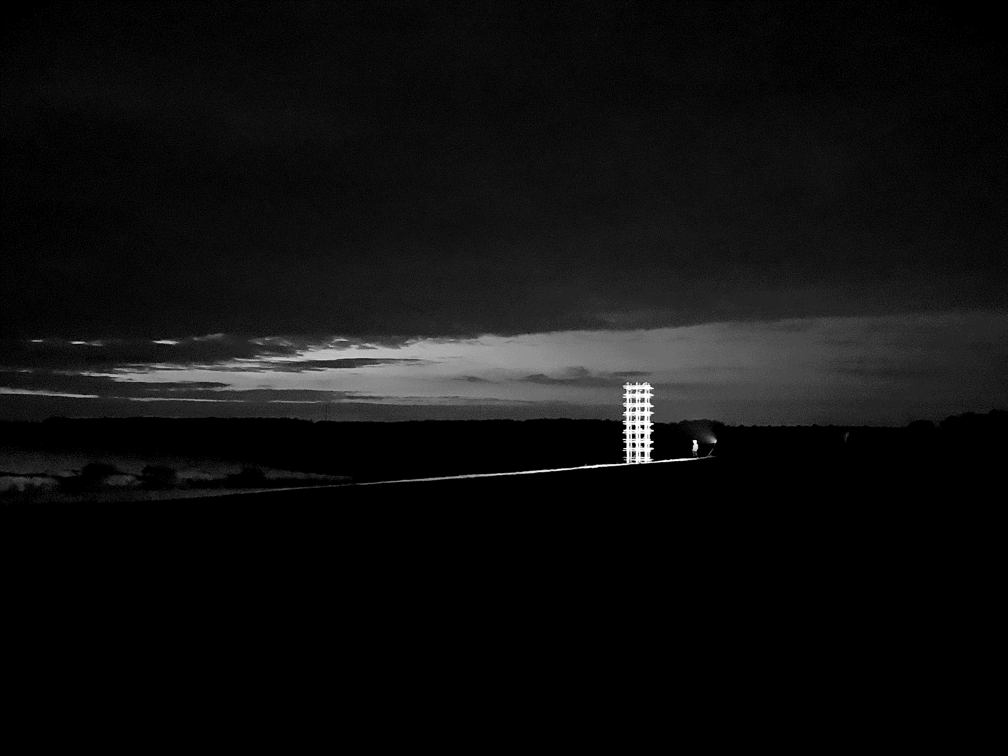 Ludovic_Regnault_Lattice Of Light_3, 2025, Aluminium & Stainless Steel